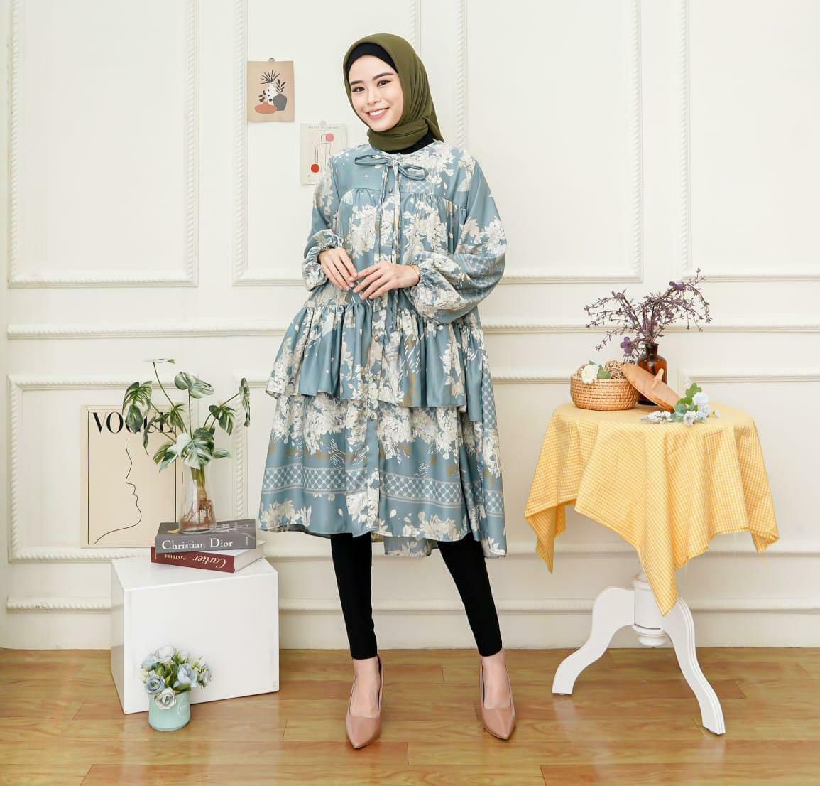 Midi Dress Wanita