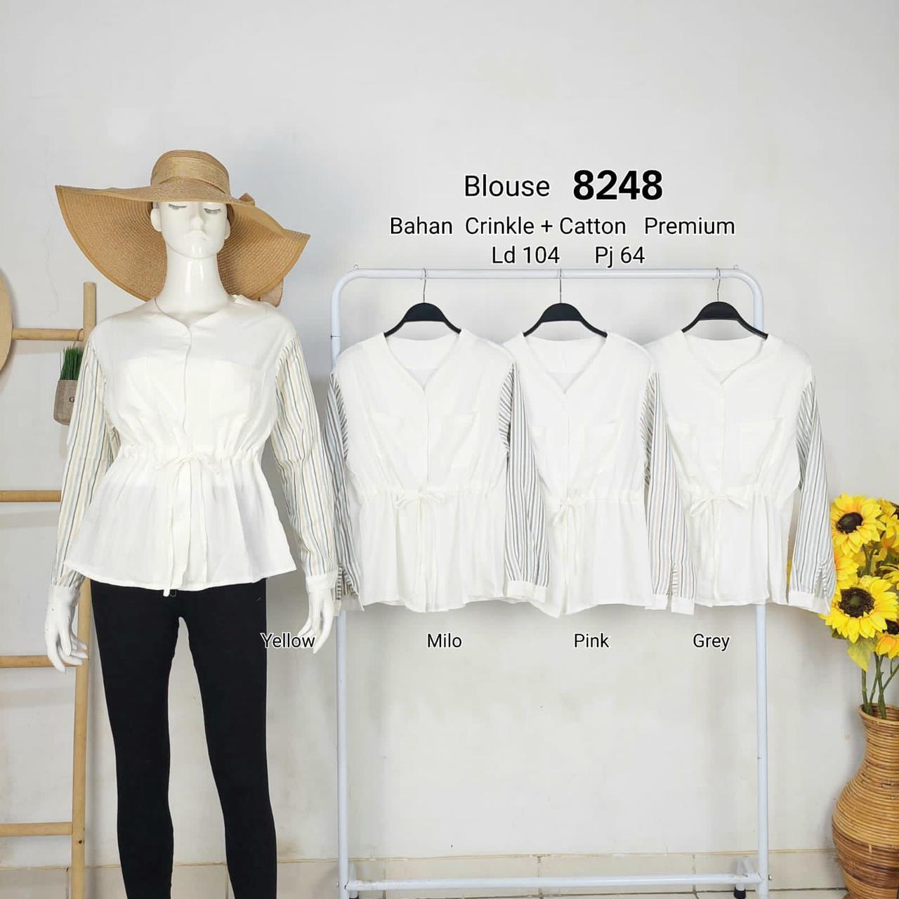 Kemeja Blouse Rayon