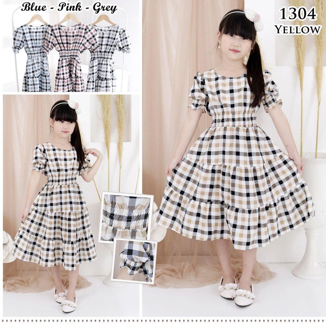 Dress Kotak Anak