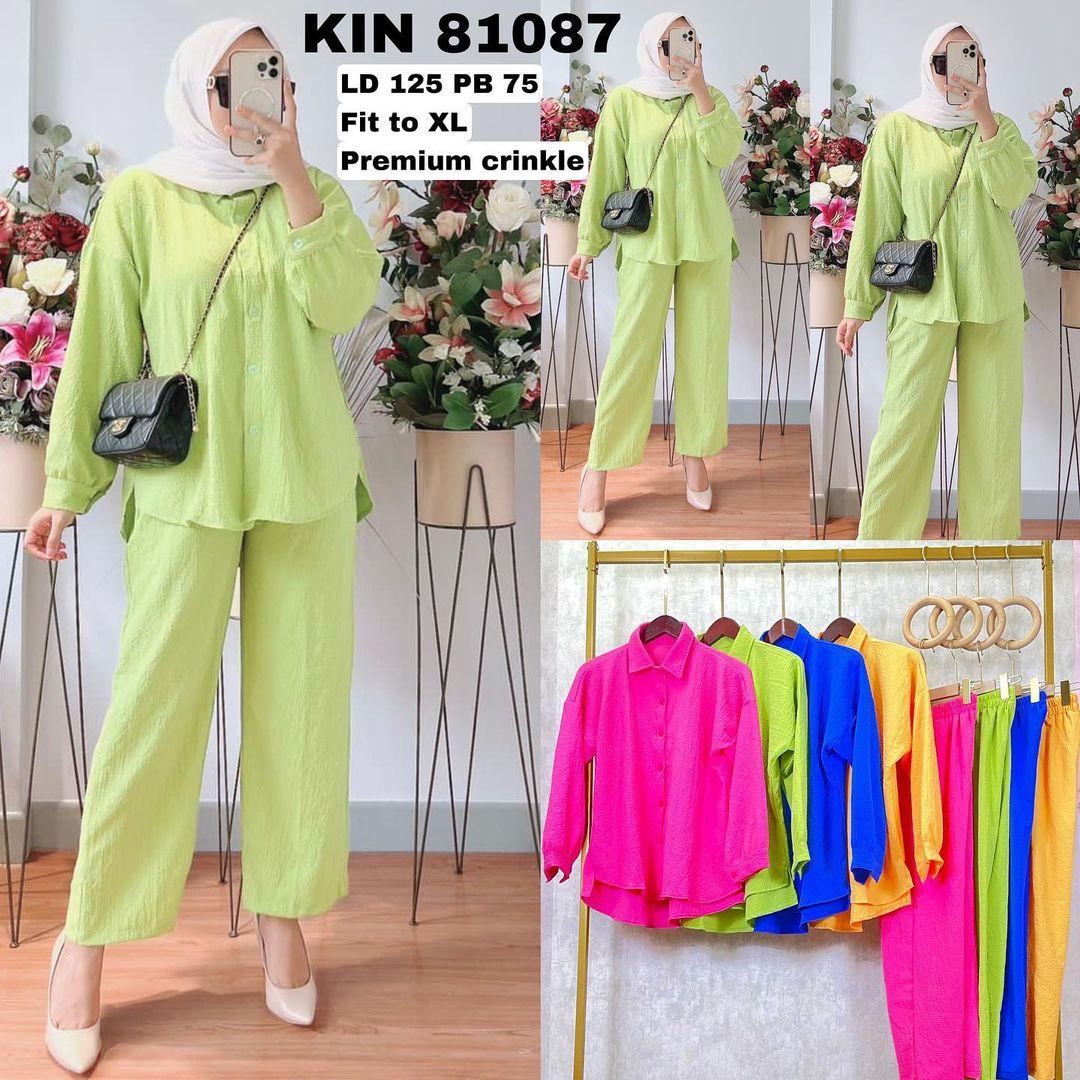 Setelan Crinkle Premium