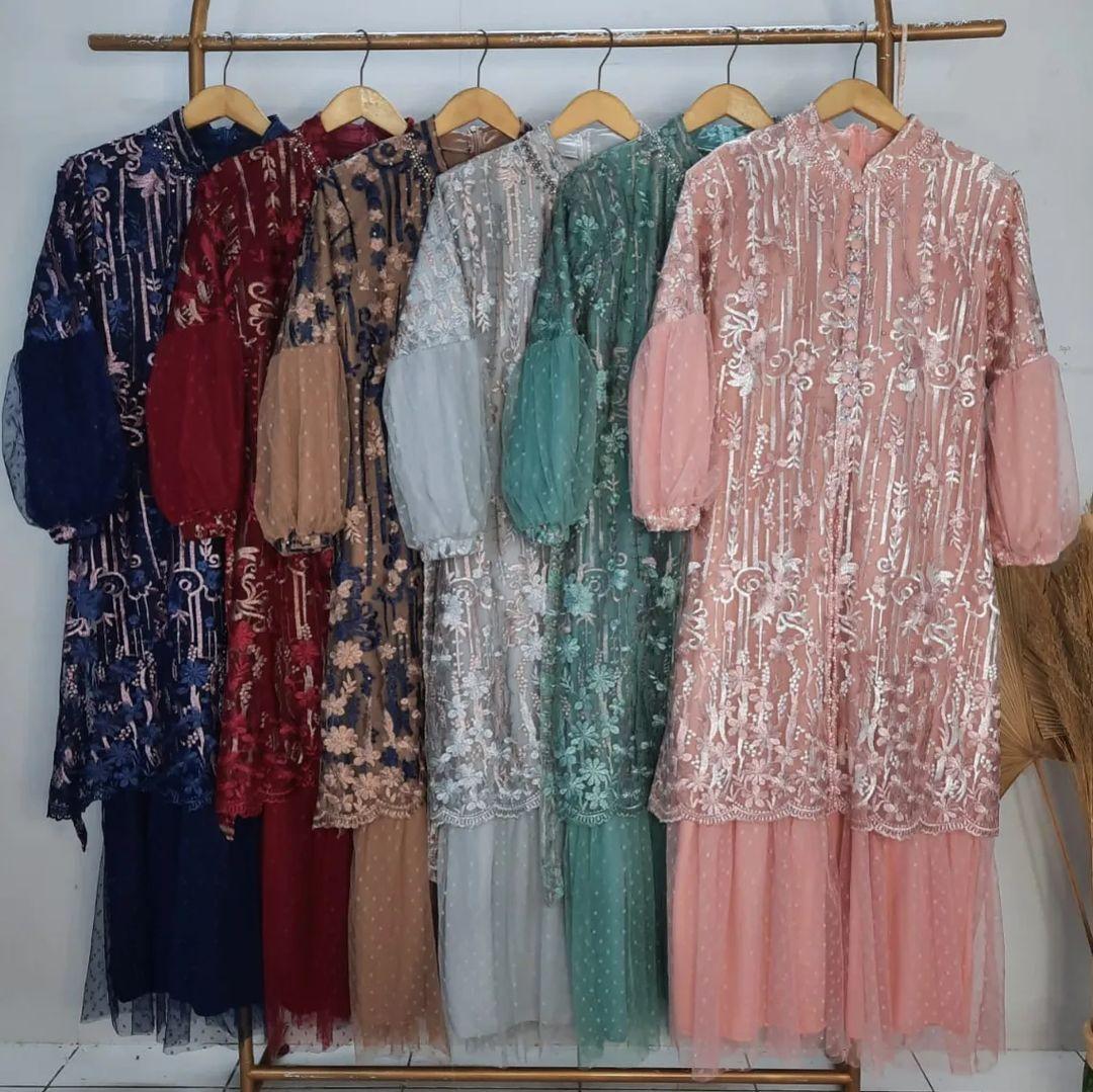 Kebaya Dress Gamis Pesta Wanita